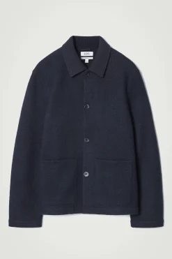 Herren COS Mäntel & Jacken*CHORE JACKET AUS GEKOCHTER WOLLE