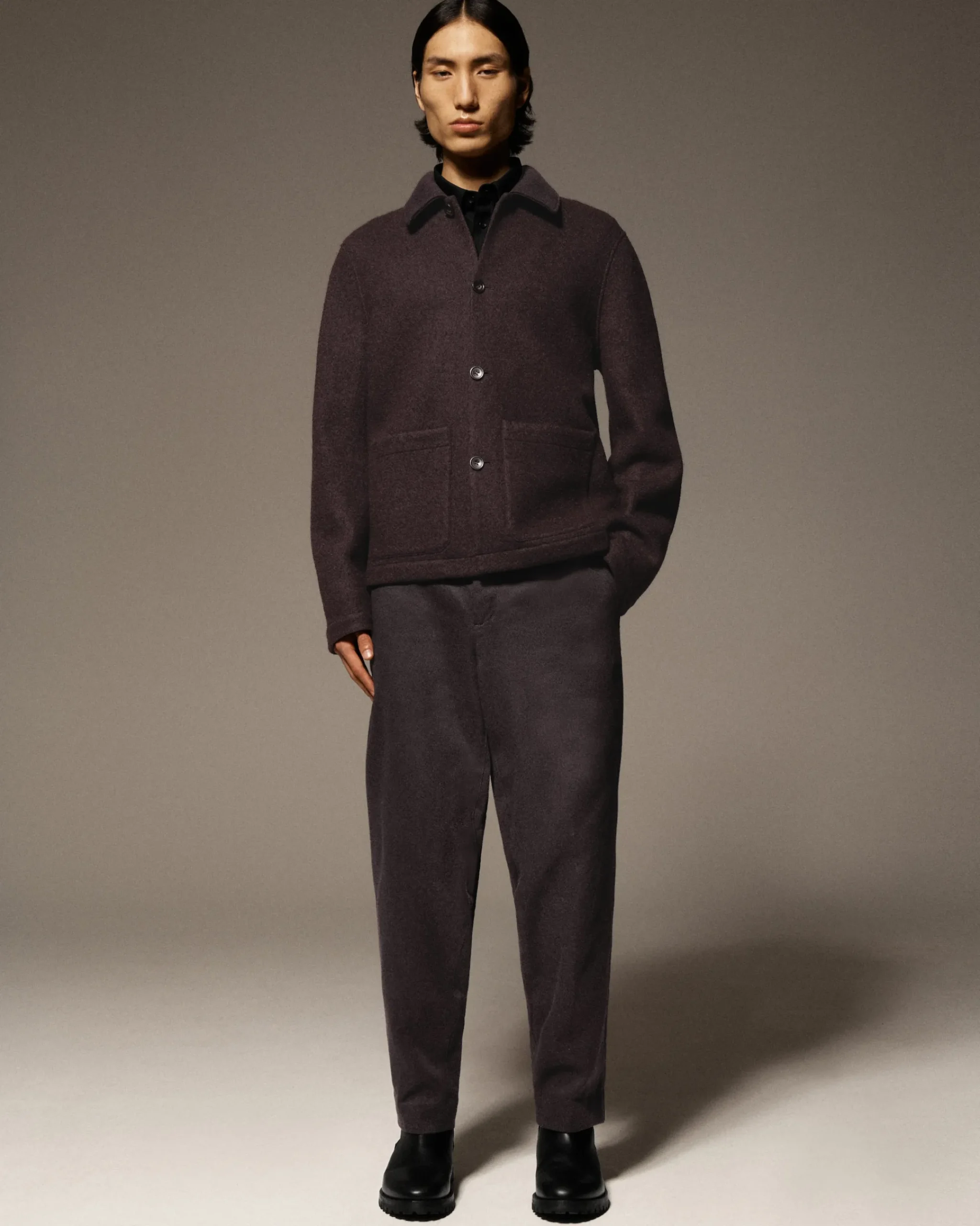 Herren COS Mäntel & Jacken*CHORE JACKET AUS GEKOCHTER WOLLE