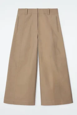 Damen COS Hosen*CULOTTES AUS BAUMWOLLE MIT BESONDERS WEITEM BEIN