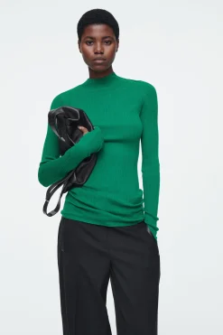 Damen COS Oberteile | Strickmode*DAS GERIPPTE OBERTEIL AUS MERINOWOLLE