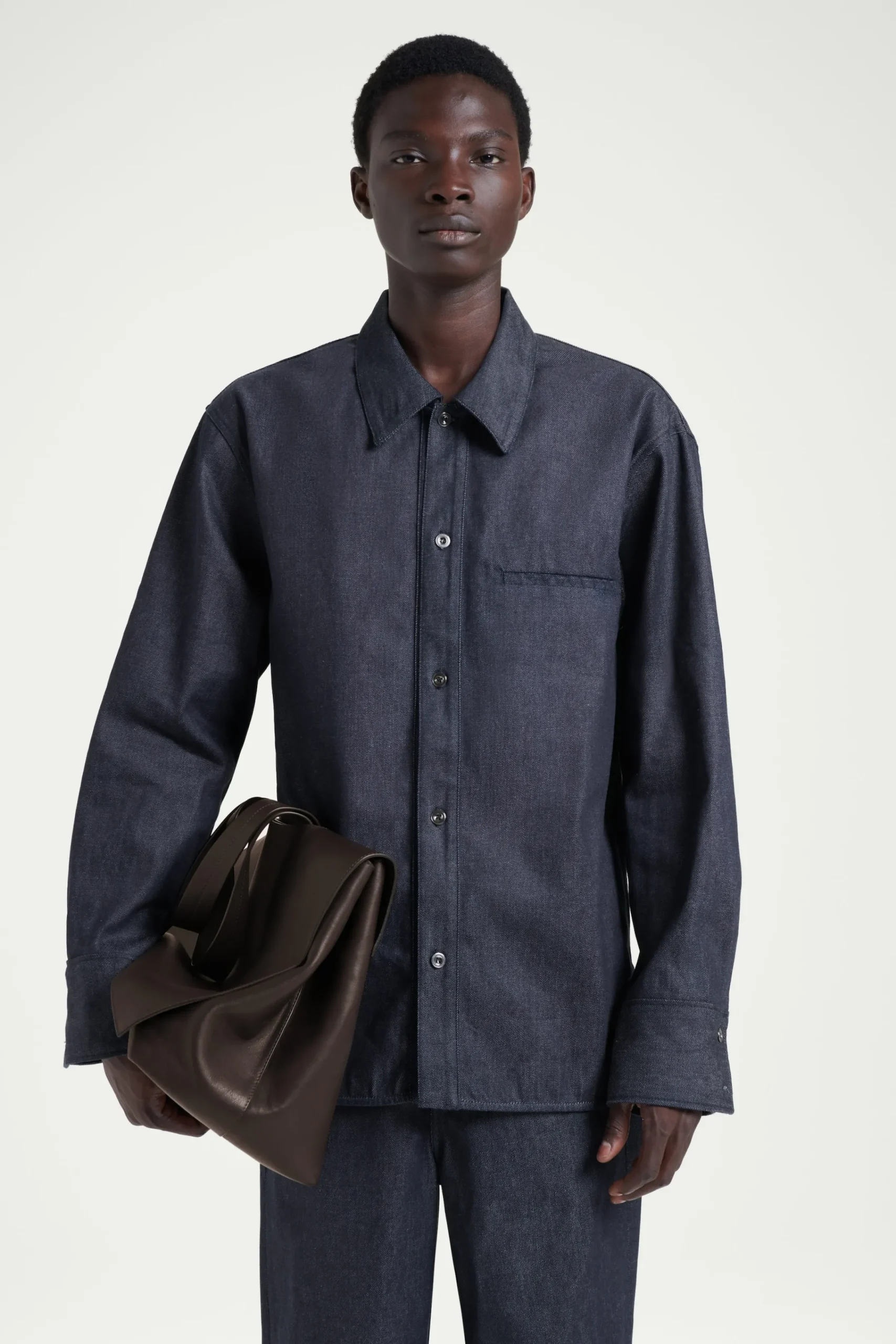 Herren COS Hemden*DAS HEMD AUS RAW DENIM