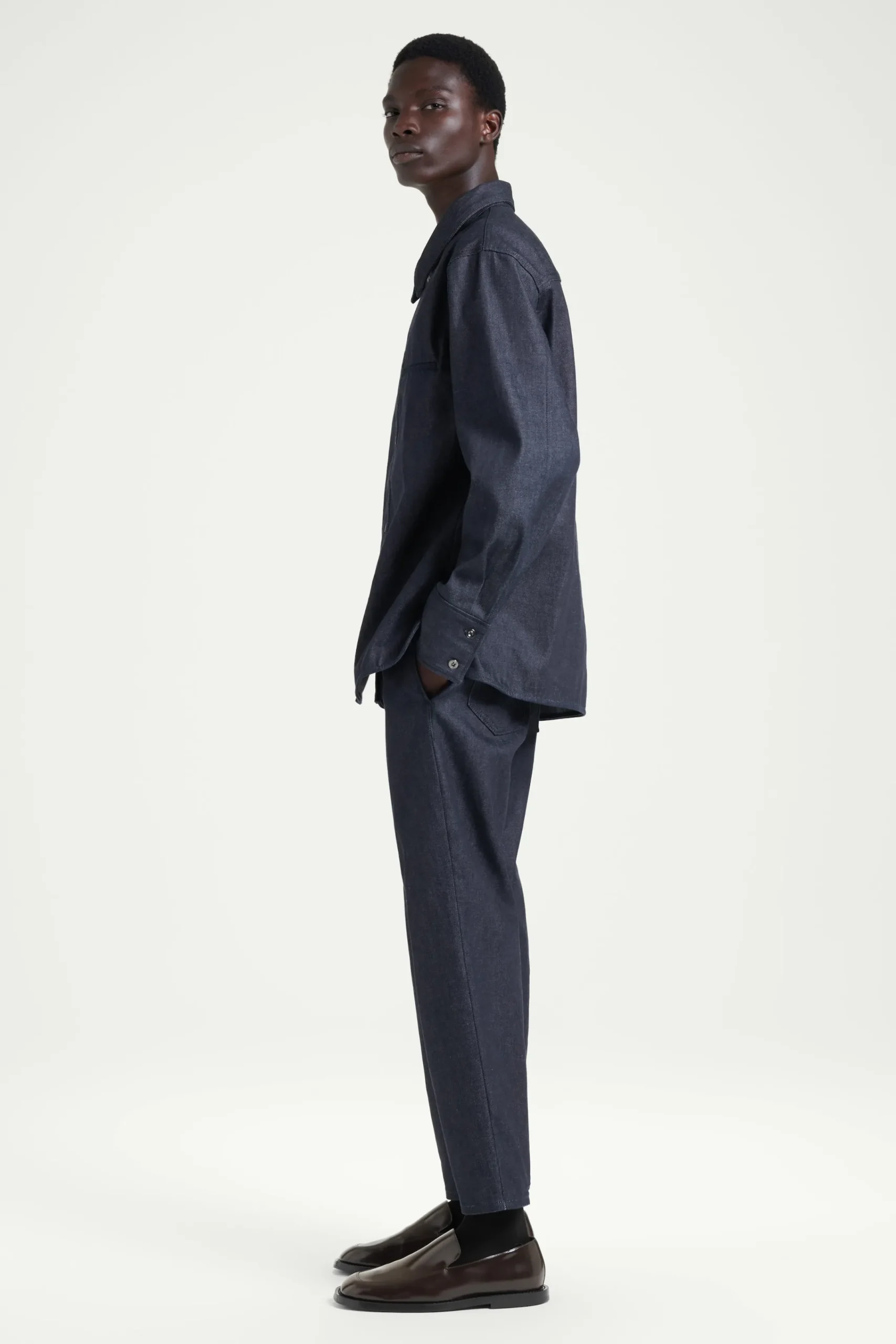 Herren COS Hemden*DAS HEMD AUS RAW DENIM