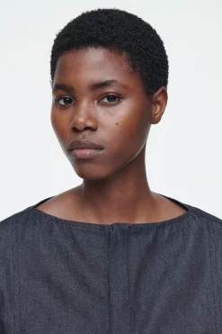 Damen COS Hemden & Blusen | Oberteile*DAS HEMD AUS RAW DENIM MIT GERADEM AUSSCHNITT
