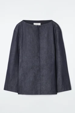 Damen COS Hemden & Blusen | Oberteile*DAS HEMD AUS RAW DENIM MIT GERADEM AUSSCHNITT