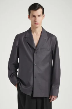 Herren COS Hemden*DAS HEMD MIT ABFALLENDEM REVERS