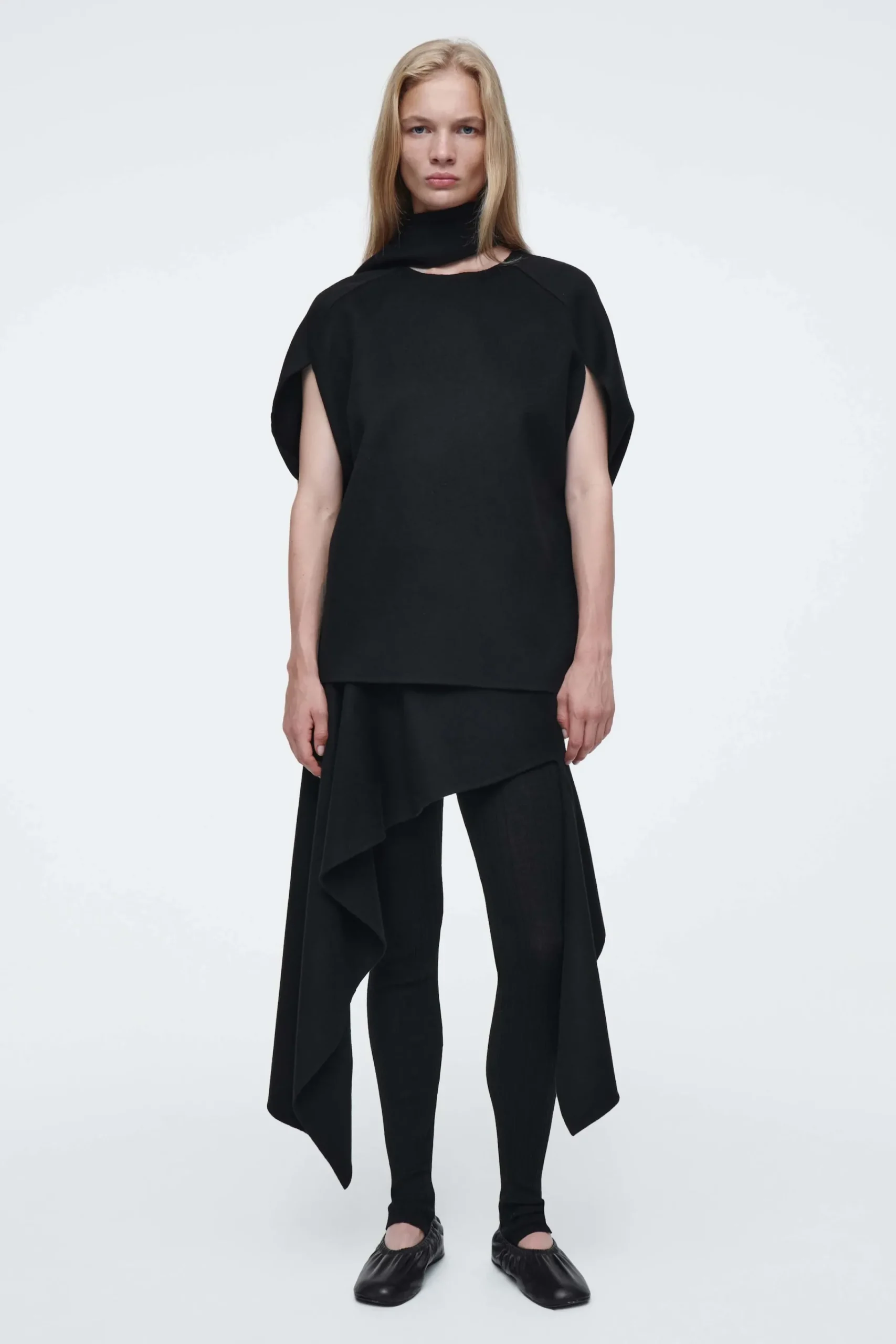 Damen COS Röcke*DER ASYMMETRISCHE ROCK AUS DOUBLEFACE-MATERIAL