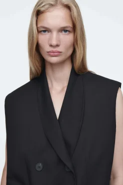 Damen COS Mäntel & Jacken*DER LANGE ÄRMELLOSE BLAZER