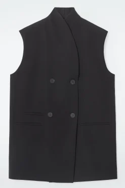 Damen COS Mäntel & Jacken*DER LANGE ÄRMELLOSE BLAZER
