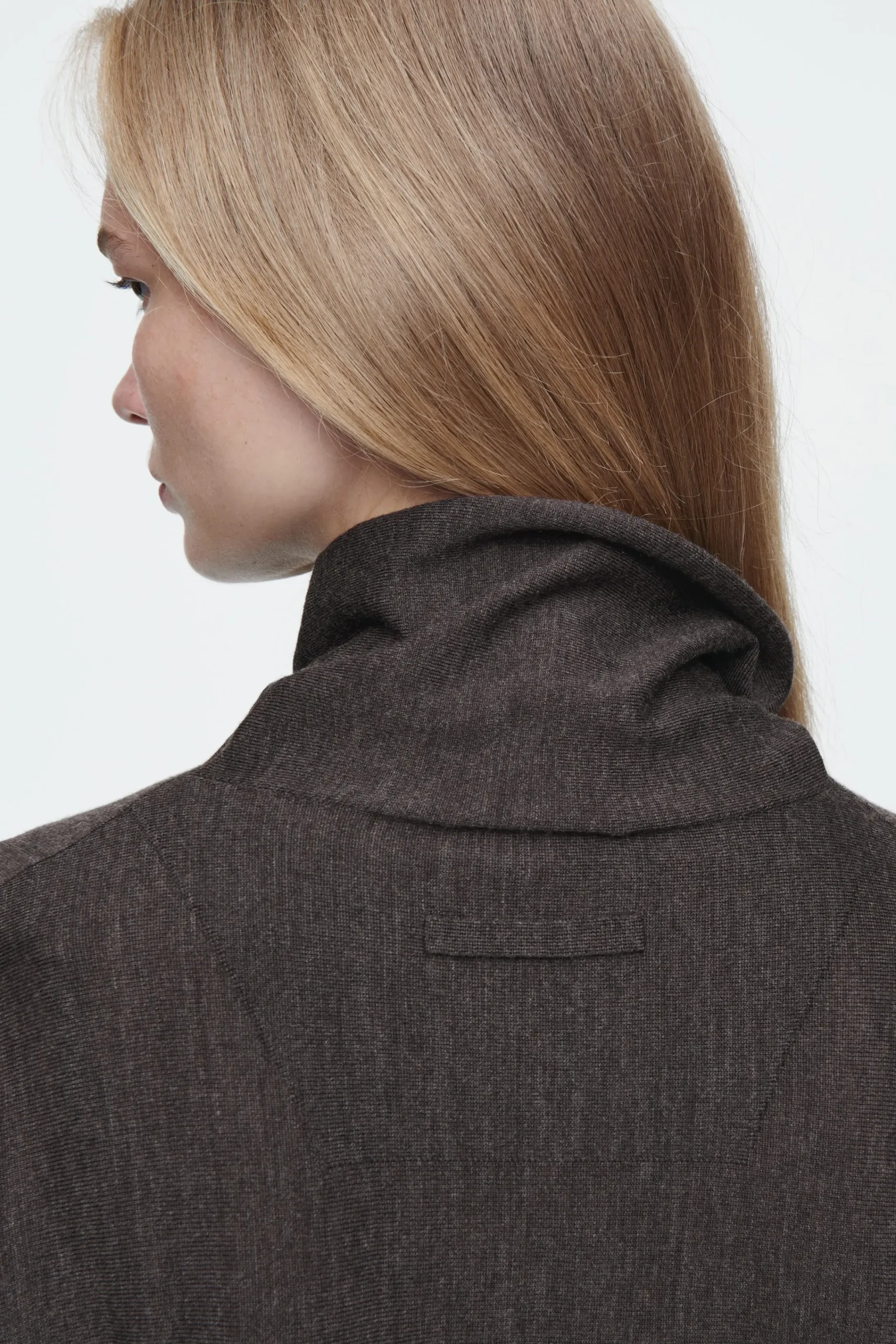 Damen COS Oberteile | Strickmode*DER MERINOWOLLPULLOVER MIT STEHKRAGEN