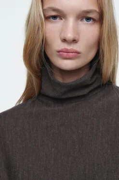 Damen COS Oberteile | Strickmode*DER MERINOWOLLPULLOVER MIT STEHKRAGEN
