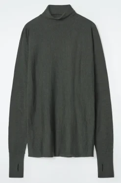 Damen COS Oberteile | Strickmode*DER MERINOWOLLPULLOVER MIT STEHKRAGEN