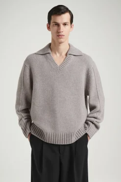Herren COS Poloshirts | Pullover*DER POLOPULLOVER AUS KASCHMIR