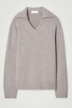 Herren COS Poloshirts | Pullover*DER POLOPULLOVER AUS KASCHMIR