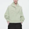 Damen COS Kaschmir | Strickmode*DER PULLOVER AUS GEBÜRSTETEM KASCHMIR