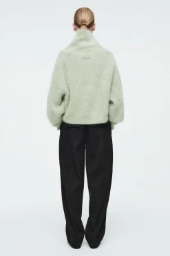 Damen COS Kaschmir | Strickmode*DER PULLOVER AUS GEBÜRSTETEM KASCHMIR