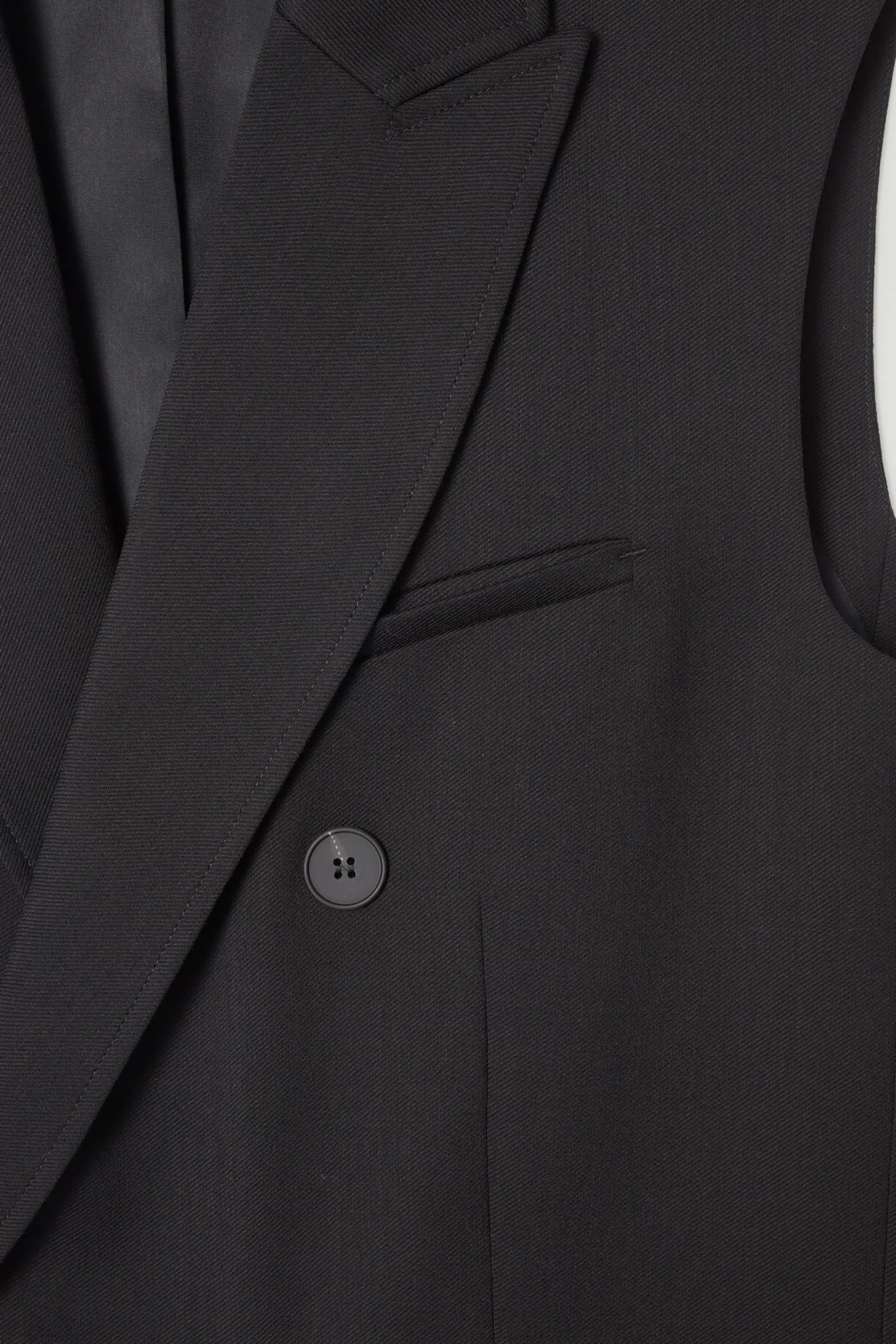 Herren COS Anzüge | Mäntel & Jacken*DER ÄRMELLOSE DOPPELREIHIGE BLAZER