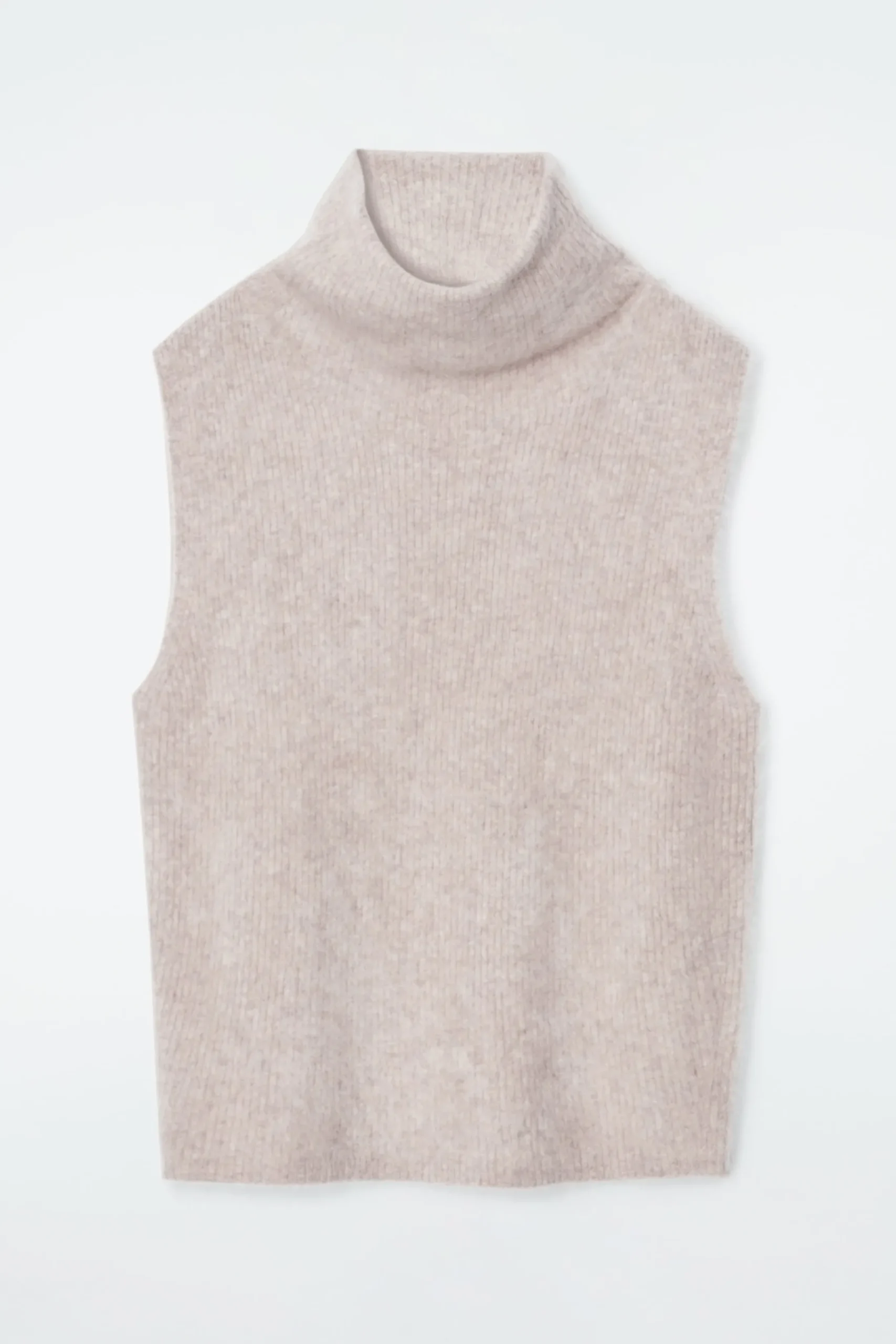 Damen COS Kaschmir | Strickmode*DER STEHKRAGEN-PULLUNDER AUS GEBÜRSTETEM KASCHMIR