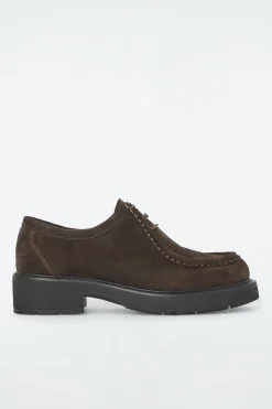 Damen COS Accessoires Aus Leder | Schuhe*DERBYS AUS VELOURSLEDER