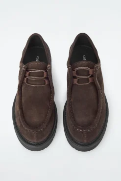 Damen COS Accessoires Aus Leder | Schuhe*DERBYS AUS VELOURSLEDER
