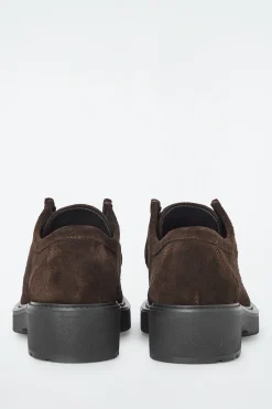 Damen COS Accessoires Aus Leder | Schuhe*DERBYS AUS VELOURSLEDER