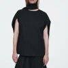 Damen COS Hemden & Blusen | Oberteile*DIE BLUSE AUS DOUBLEFACE-MATERIAL MIT BINDEBÄNDERN
