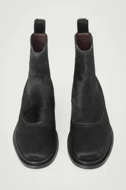 Herren COS Schuhe*DIE CHELSEA-BOOTS AUS PONYHAARLEDER