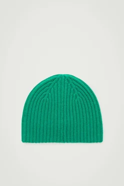 Herren COS Mützen, Schals & Handschuhe | Kaschmir*DIE GERIPPTE KASCHMIR-BEANIE