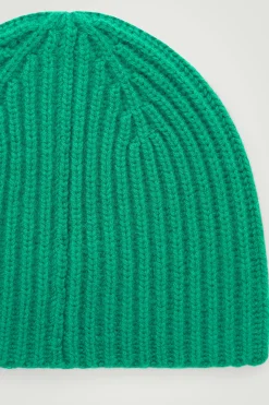 Herren COS Mützen, Schals & Handschuhe | Kaschmir*DIE GERIPPTE KASCHMIR-BEANIE