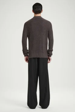 Herren COS Strickjacken | Kaschmir*DIE GESPRENKELTE WOLLSTRICKJACKE