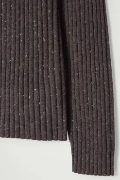 Herren COS Strickjacken | Kaschmir*DIE GESPRENKELTE WOLLSTRICKJACKE