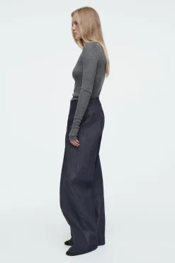 Damen COS Jeans | Hosen*DIE JEANS AUS RAW DENIM MIT WEITEM BEIN