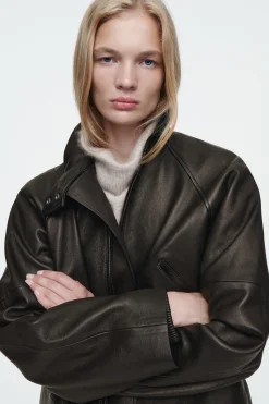 Damen COS Mäntel & Jacken*DIE LEDERJACKE