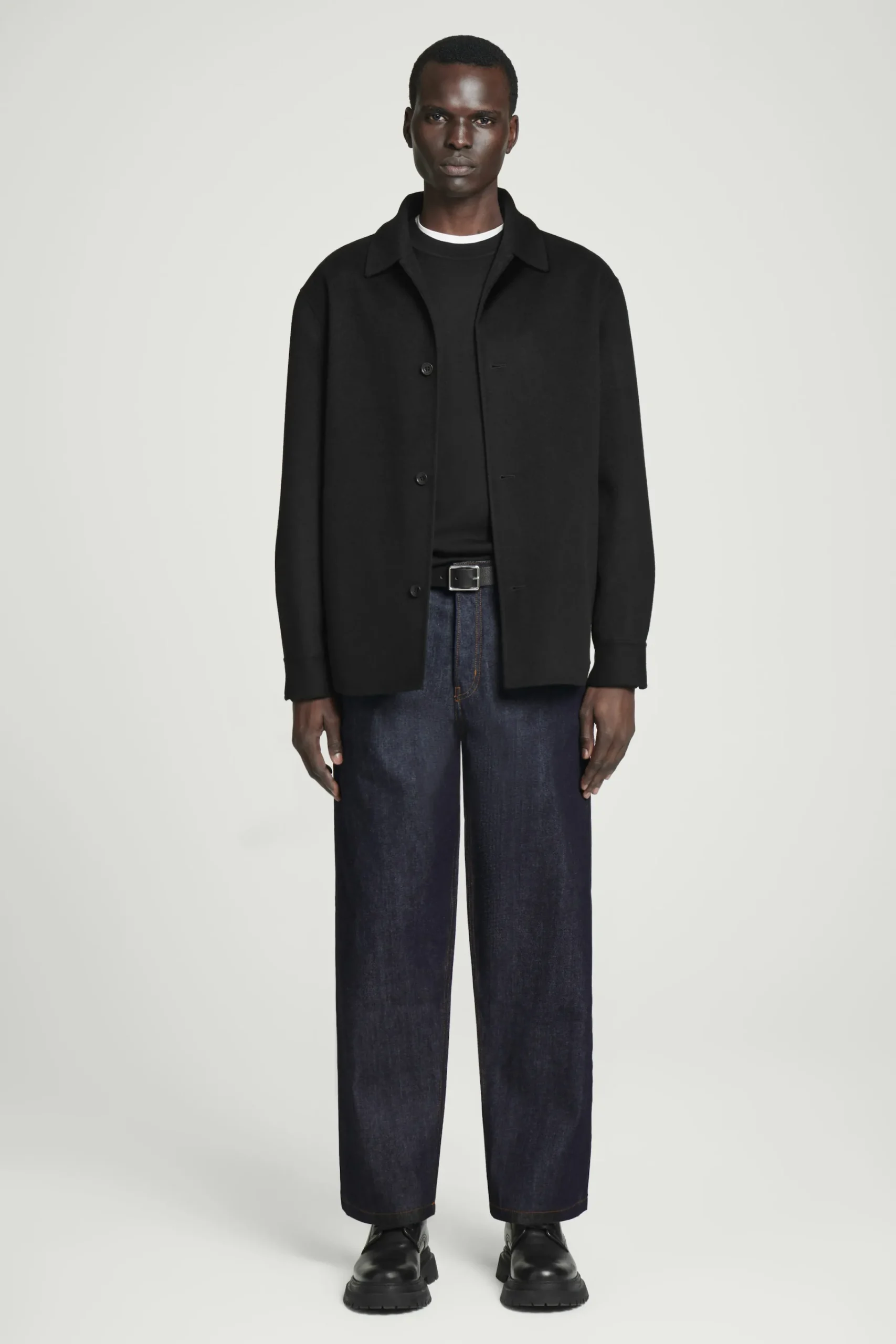 Herren COS Jeans | Hosen*DOME JEANS AUS SELVEDGE RAW DENIM MIT GERADEM BEIN