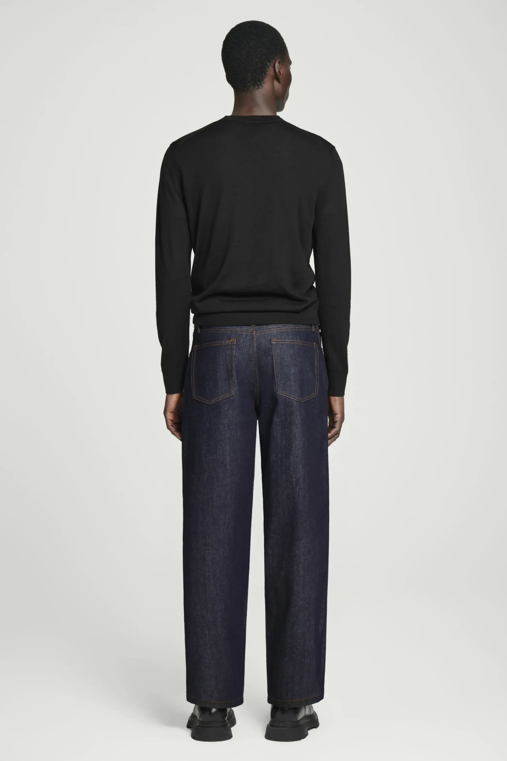 Herren COS Jeans | Hosen*DOME JEANS AUS SELVEDGE RAW DENIM MIT GERADEM BEIN