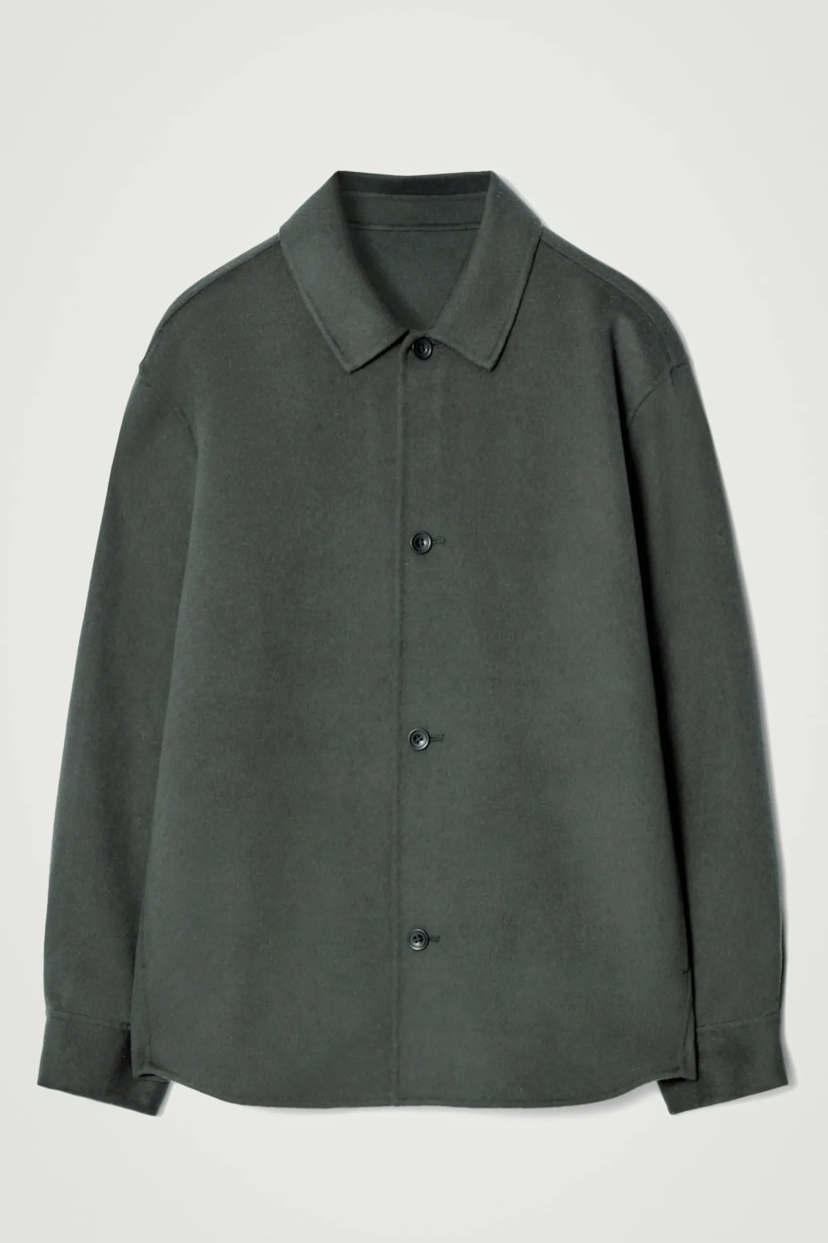 Herren COS Hemden | Mäntel & Jacken*DOUBLEFACE-HEMDJACKE AUS WOLLE