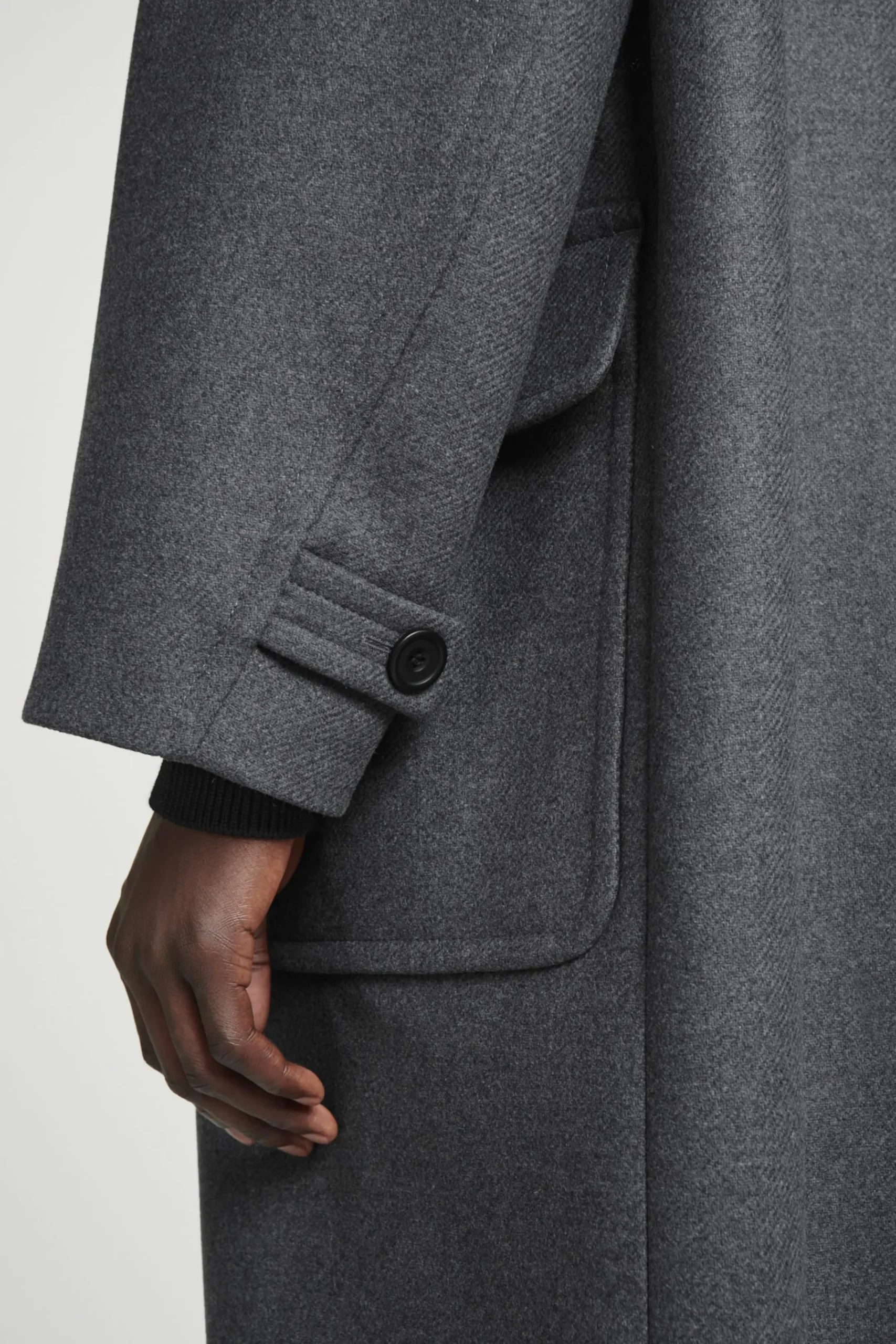 Herren COS Mäntel & Jacken*DUFFLECOAT AUS WOLLE MIT KAPUZE