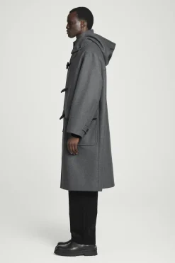 Herren COS Mäntel & Jacken*DUFFLECOAT AUS WOLLE MIT KAPUZE