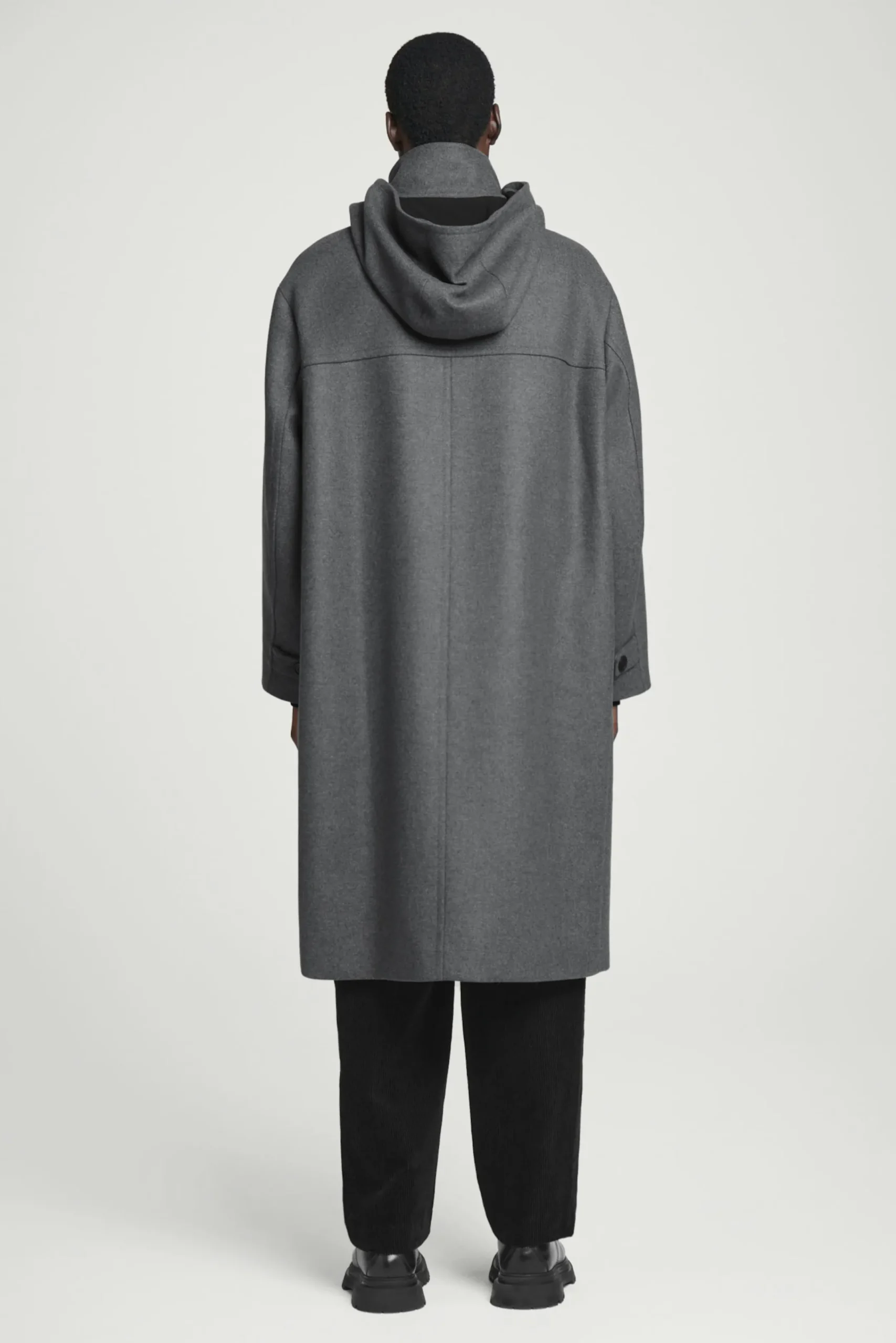 Herren COS Mäntel & Jacken*DUFFLECOAT AUS WOLLE MIT KAPUZE
