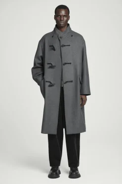 Herren COS Mäntel & Jacken*DUFFLECOAT AUS WOLLE MIT KAPUZE