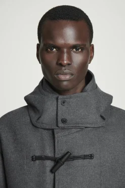 Herren COS Mäntel & Jacken*DUFFLECOAT AUS WOLLE MIT KAPUZE