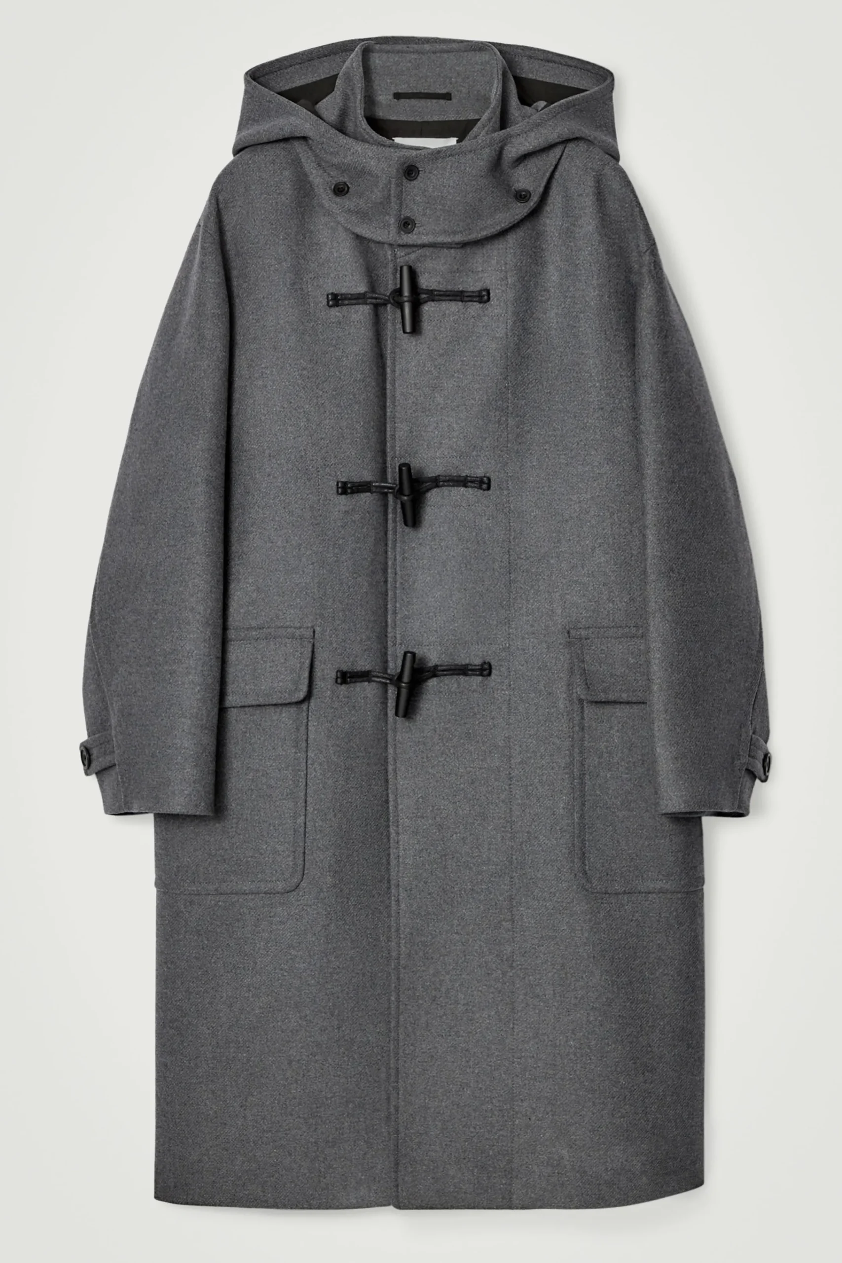 Herren COS Mäntel & Jacken*DUFFLECOAT AUS WOLLE MIT KAPUZE