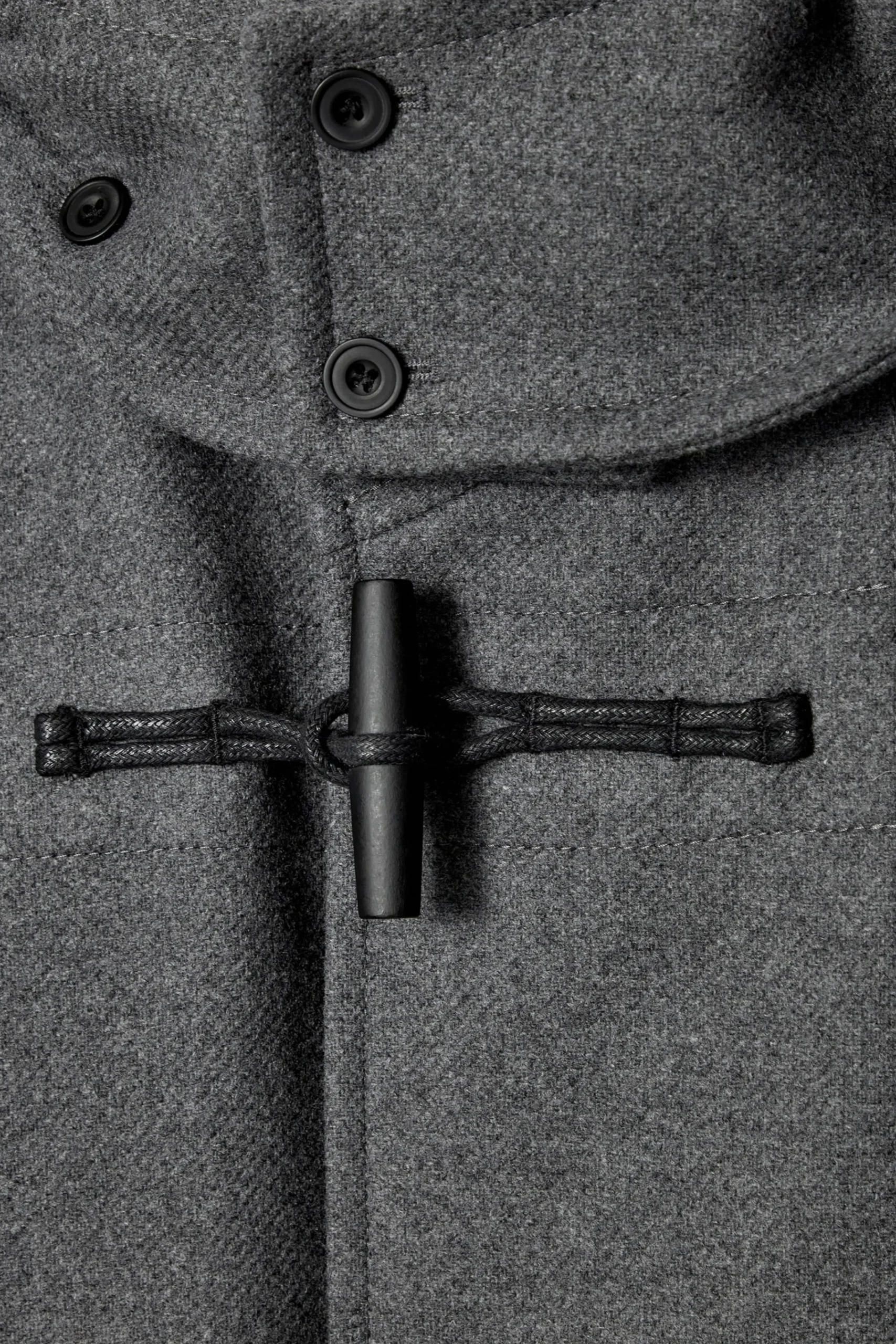 Herren COS Mäntel & Jacken*DUFFLECOAT AUS WOLLE MIT KAPUZE