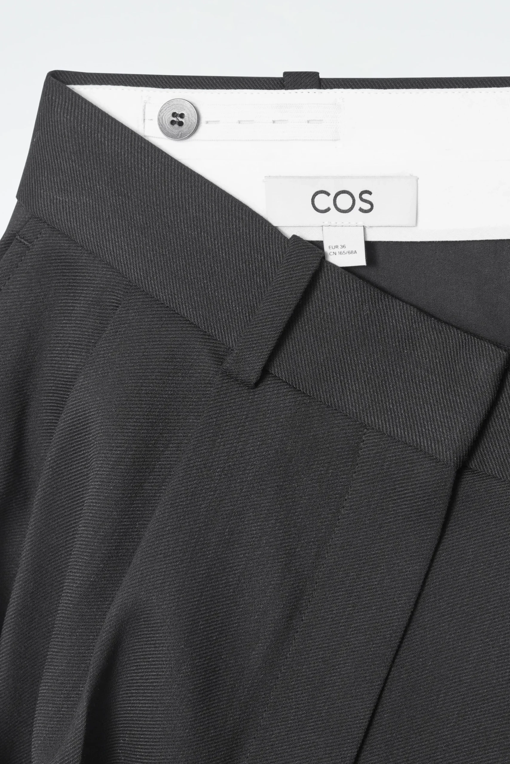 Damen COS Hosen*ELEGANTE HOSE AUS WOLL-MIX MIT SCHMALER PASSFORM