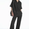 Damen COS Hosen*ELEGANTE LEINENHOSE MIT GERADEM BEIN