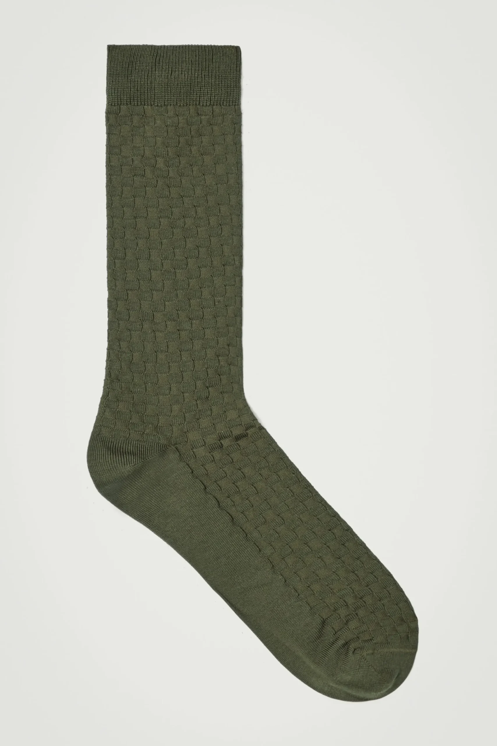 Herren COS Unterwäsche & Socken*ELEGANTE SOCKEN MIT GEFLOCHTENEM KAROMUSTER