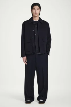 Herren COS Hosen*ELEGANTE TRAININGSHOSE AUS WOLLFLANELL