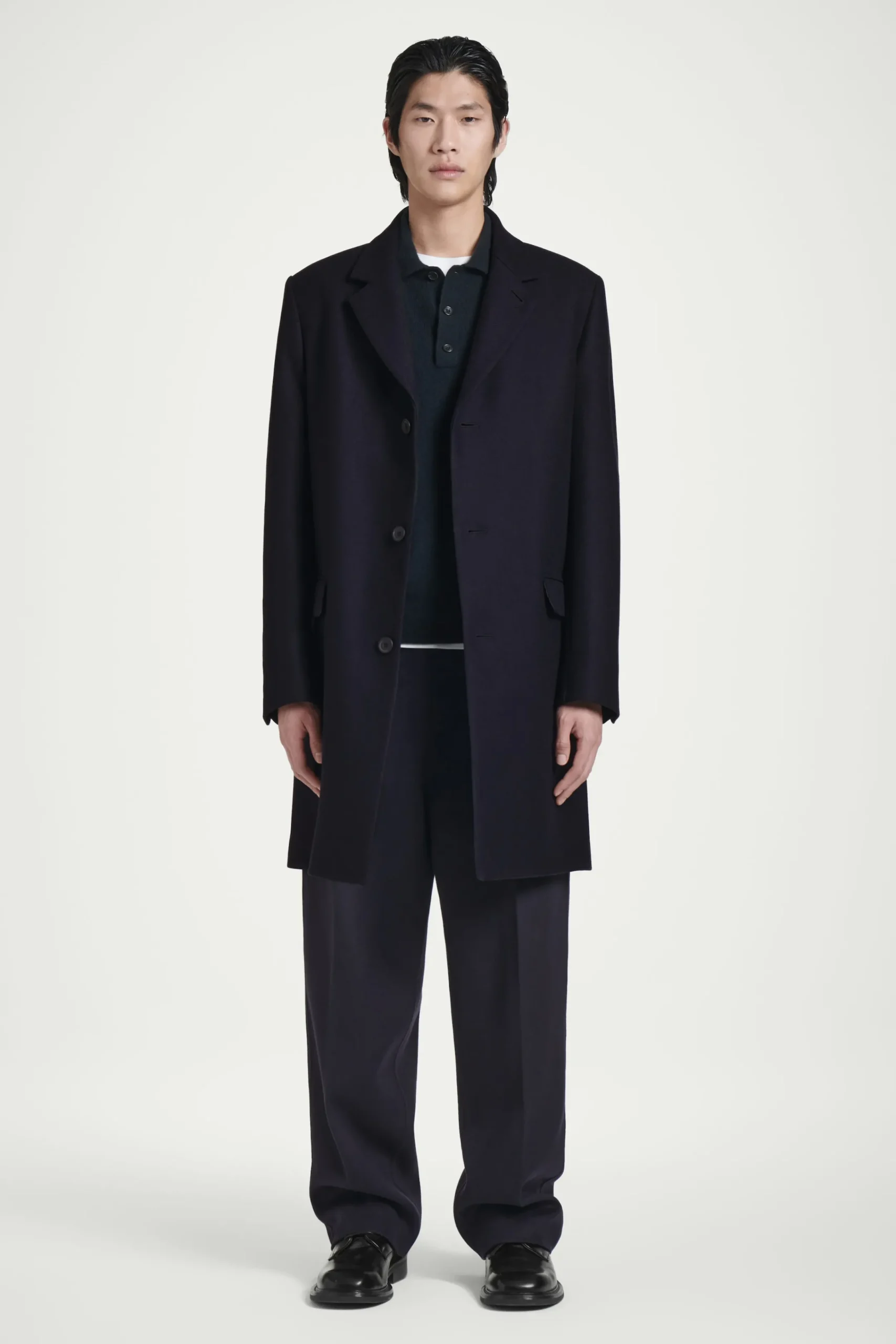 Herren COS Mäntel & Jacken*ELEGANTER MANTEL AUS WOLL-TWILL