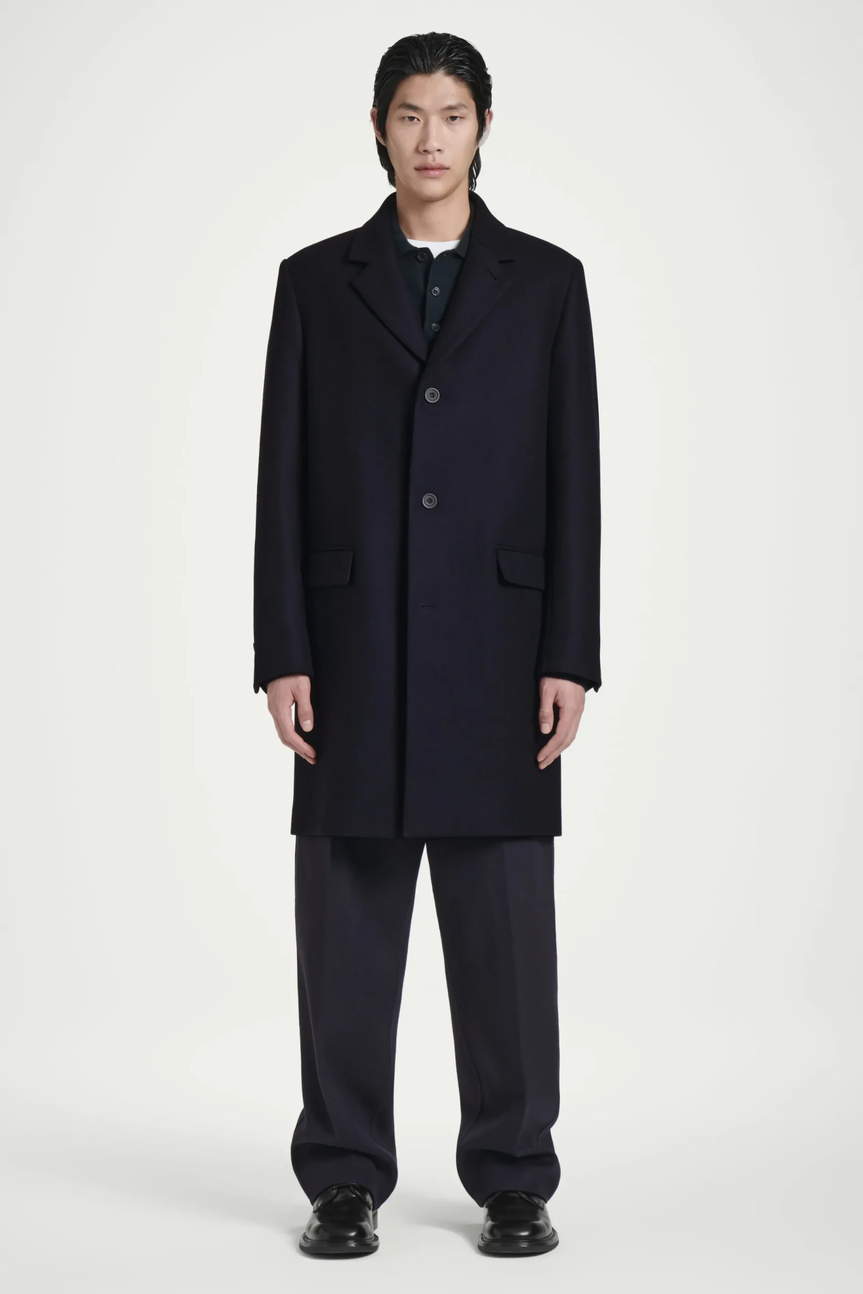 Herren COS Mäntel & Jacken*ELEGANTER MANTEL AUS WOLL-TWILL