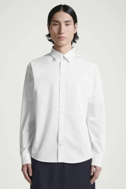 Herren COS Hemden*ELEGANTES BAUMWOLLHEMD MIT NORMALER PASSFORM