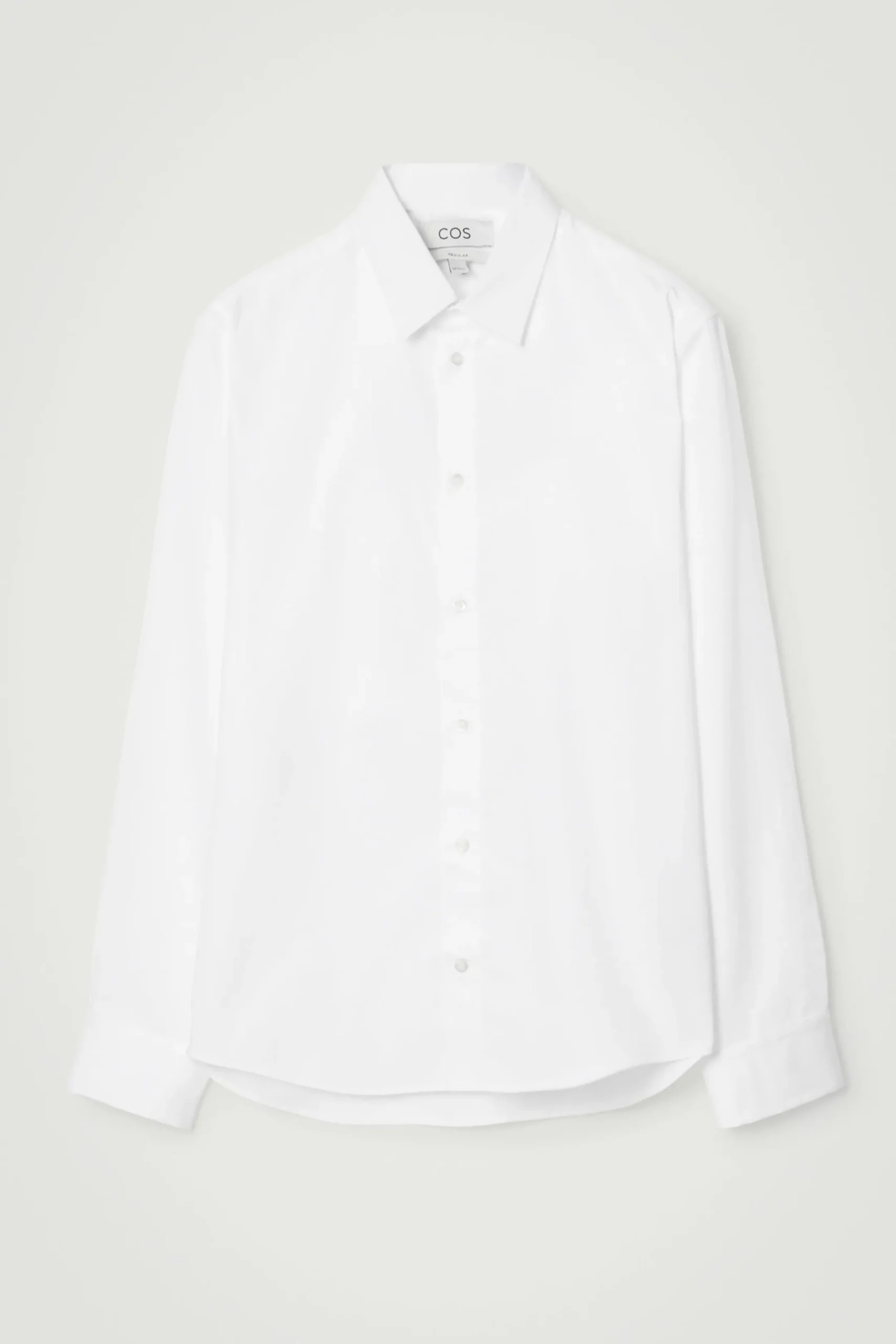 Herren COS Hemden*ELEGANTES BAUMWOLLHEMD MIT NORMALER PASSFORM
